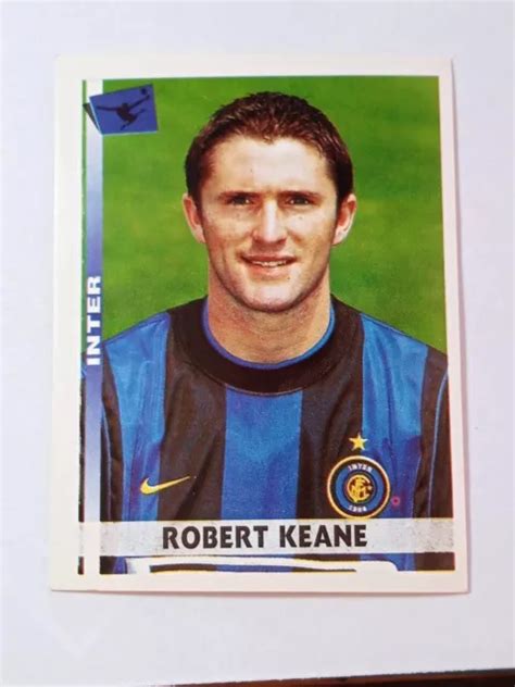 FIGURINA CALCIATORI PANINI 2000 01 INTER KEANE N 142 NUOVA CON VELINA