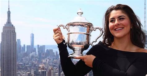 Bianca Andreescu hoists US Open trophy in Montreal designer dress | Offside