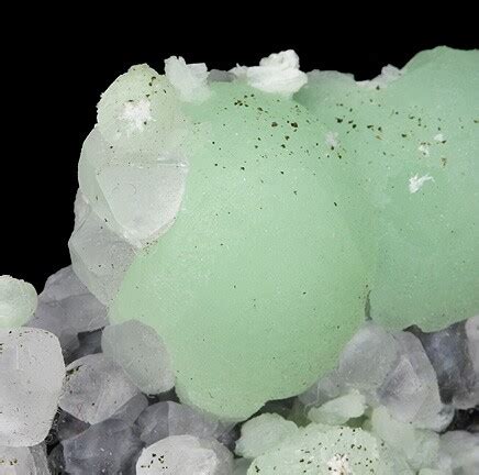 Prehnite Great Color Ex Brian Kosnar Collection Upper New Street