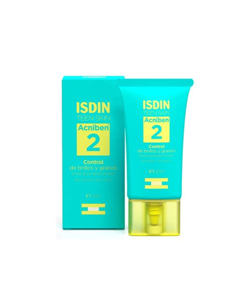 Acniben Control De Brillos Y Granos Gel Crema Isdin Teen Skin 1 Envase