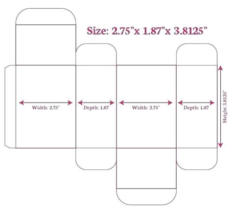 Soap Packaging Template Free - Printable Templates