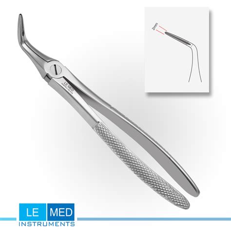 Fig L Extraction Forceps English Pattern Le Med Instruments Gmbh