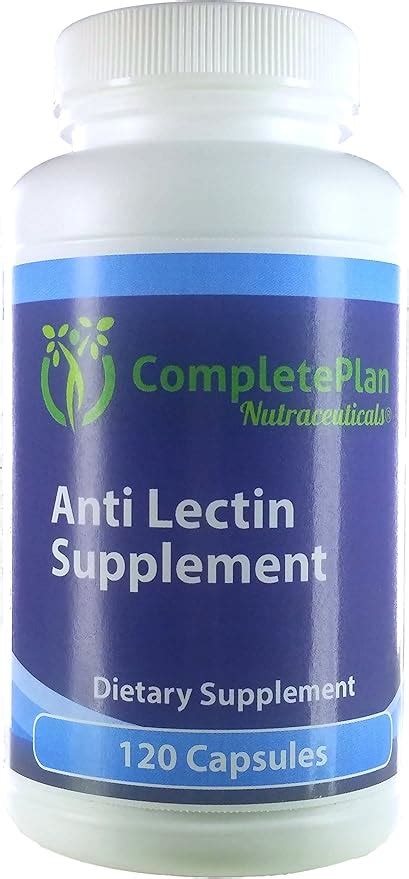 Anti Lectin Supplement Lectin Blocker Supplement Usa Manufactured For Licensed