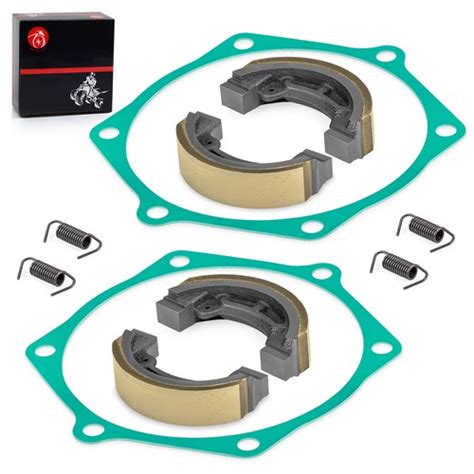 4x Brake Shoes Springs Gasket Kit For John Deere 650 670 Tractor
