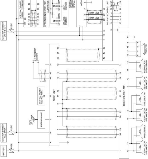 Nissan Bose Stereo System Wiring