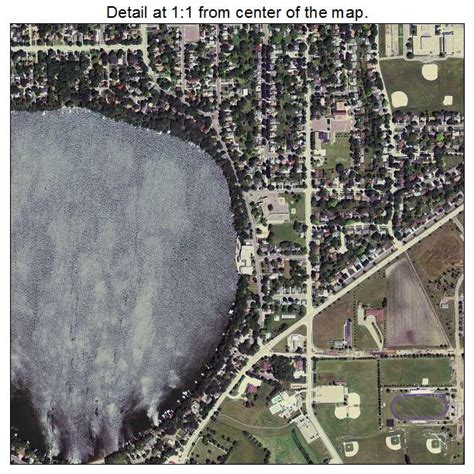 Aerial Photography Map of Fairmont, MN Minnesota