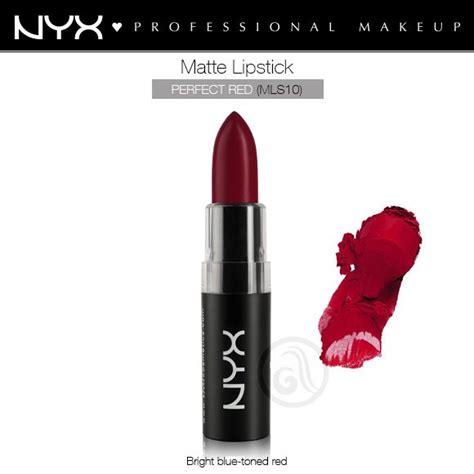 NYX Professional Makeup Matte Lipstick in Perfect Red - Reviews ...