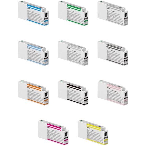 Epson Epson Ultrachrome Hd Ink Cartridge Kit For P And P