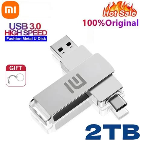 Original Xiaomi Pen Drive 2 Tb Usb 3 0 Flash Metal Drive 1tb Large Capacity High