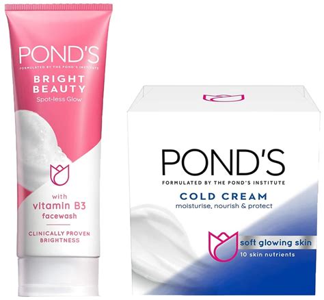 Pond S Bright Beauty Spot Less Glow Face Wash With Vitamins Removes