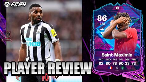 Allan Saint Maximin Flashback 86 Player Review ¿vale La Pena Fc 24