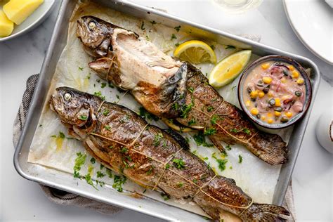 Roasted Rainbow Trout Recipe Bryont Blog