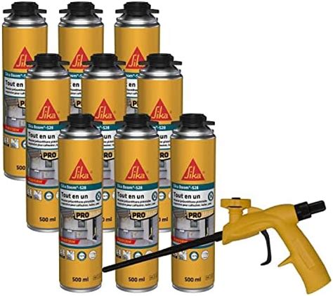 Sika Lot De X Mousse Polyur Thane Expansive Sika Boom