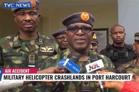 Air Force Chief Visits Survivours Of Naf Helicopter Crash In Port