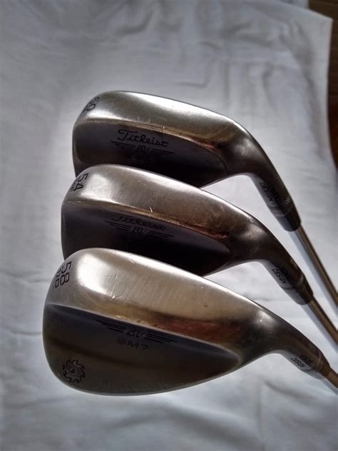 Used Titleist Vokey Sm7 Jet Black Wedge Set Moose Hill Golf Shop