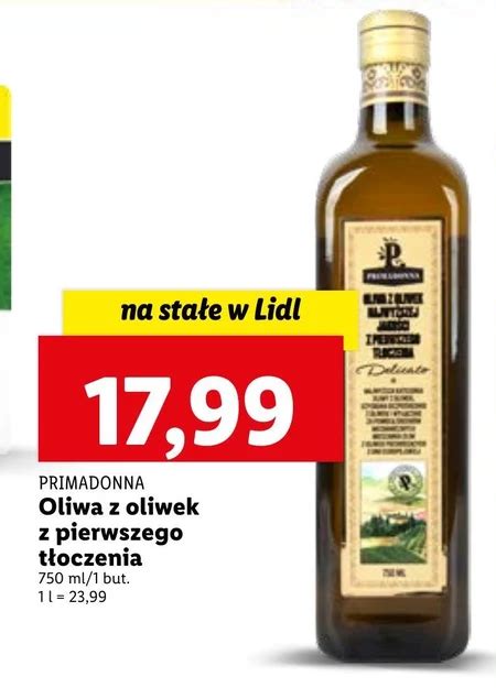 Oliwa Z Oliwek Primadonna Promocja Lidl Ding Pl