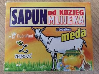 Sapun Od Kozjeg Mlijeka S Dodatkom Meda