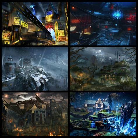 All Black Ops Zombies Maps