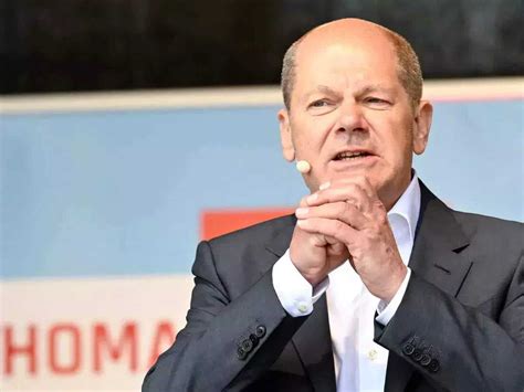 German Chancellor Olaf Scholz Arrives In China Will Hold Talks With Xi