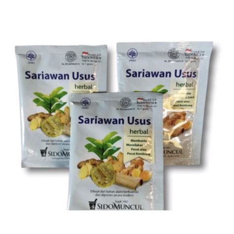 Jual Jamu Sariawan Usus Sido Muncul Shopee Indonesia