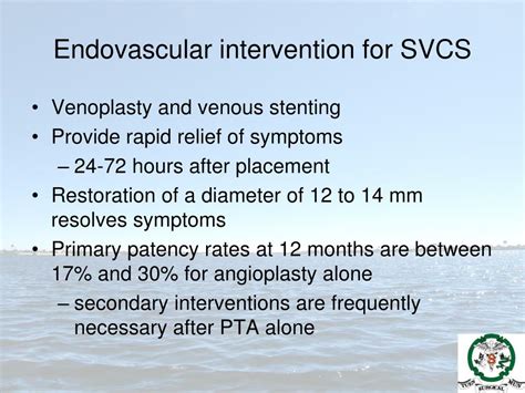 Ppt Management Of Superior Vena Cava Syndrome Perspective From Vascular Surgery Powerpoint