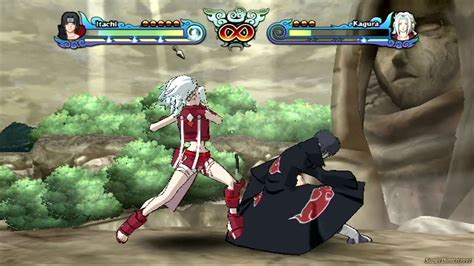 Naruto Shippuden Clash Of Ninja Revolution 3 Itachi Vs Kagura YouTube