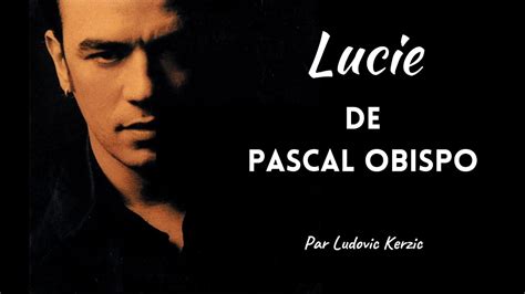 Lucie Pascal Obispo Cover Lyrics By Ludovic Kerzic Youtube