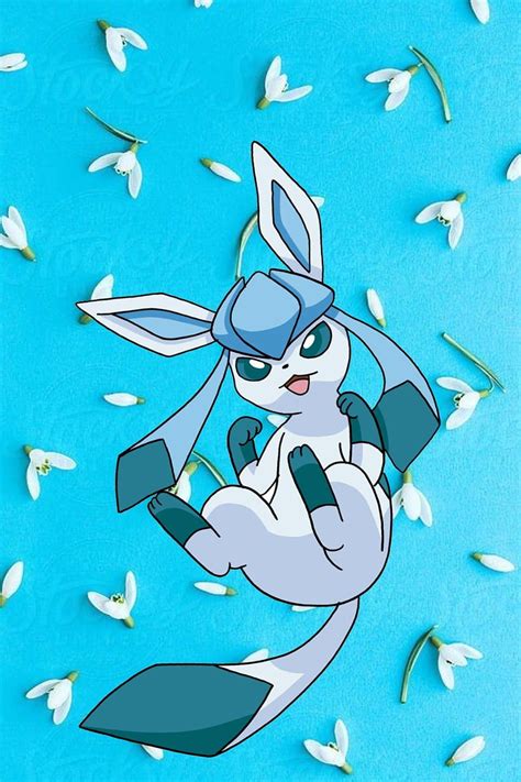 Glaceon 4 Cute Pokemon Pokemon Eevee Evolutions Cat Pokemon Shiny