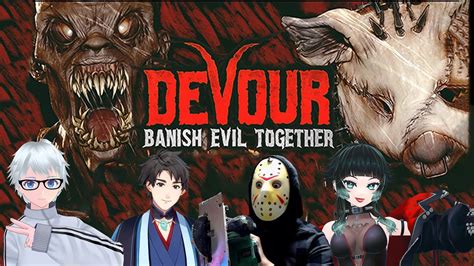 【devour】コラボ 4 10 高難易度らしい食肉処理場にチャレンジ サンキュームービー And キリン And 人生つみこ And 島津の鉄砲兵 【ホラーゲーム実況】 Youtube