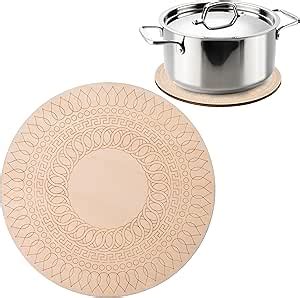 Amazon Whole Housewares Wooden Trivet For Hot Dishes Pots And Pans Heat Resistant Wood