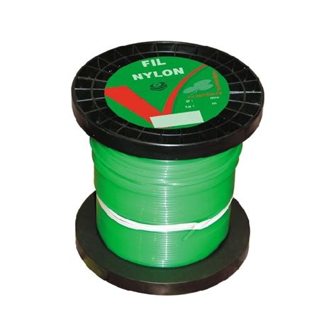 Fil Nylon Rond Bobine M Mm Vert Tracto Pieces