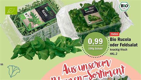 Bio Rucola Oder Feldsalat Angebot Bei Aktiv Irma Prospekte De