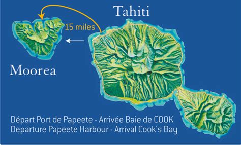 Carte De Tahiti