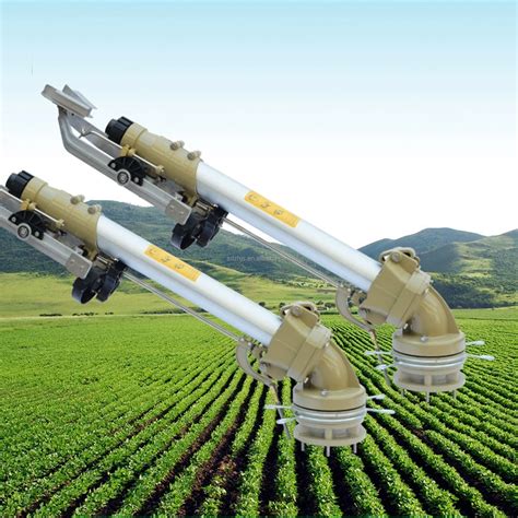 360 Rotating Irrigation Impact Sprinkler Farm Rocker Gun Big Rain Gun