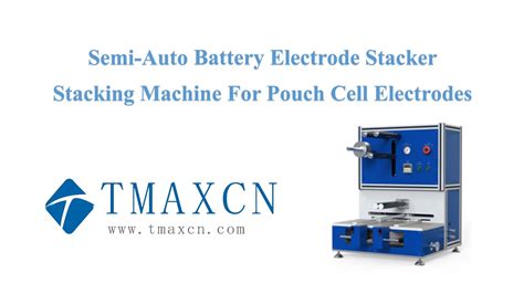 Semi Auto Battery Electrode Stacker Stacking Machine For Pouch Cell