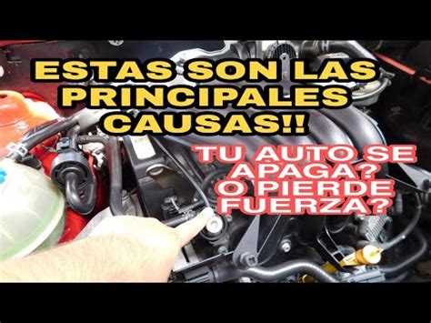 Por qué tu coche está perdiendo potencia Encuentra las posibles