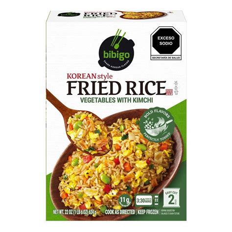 Arroz Frito Bibigo Con Vegetales Y Kimchi 624 G Walmart