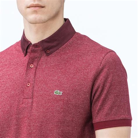 Lacoste Erkek Regular Fit Bordo Polo S Ph Occasion