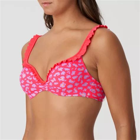 Marie Jo Swim La Gomera Voorgevormde Hartvorm Bikini Deep Sea Coral