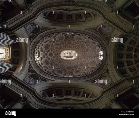 Intérieur Cupula Eliptica Artesones Con Y ArgÜelles Terraza Siglo