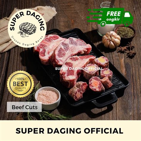 Jual Buntut Sapi Lokal Beef Oxtail Super Daging Tangerang Shopee