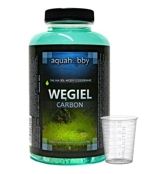 AQUA HOBBY CARBON 500ml WĘGIEL w płynie CO2 CARBO Inny producent