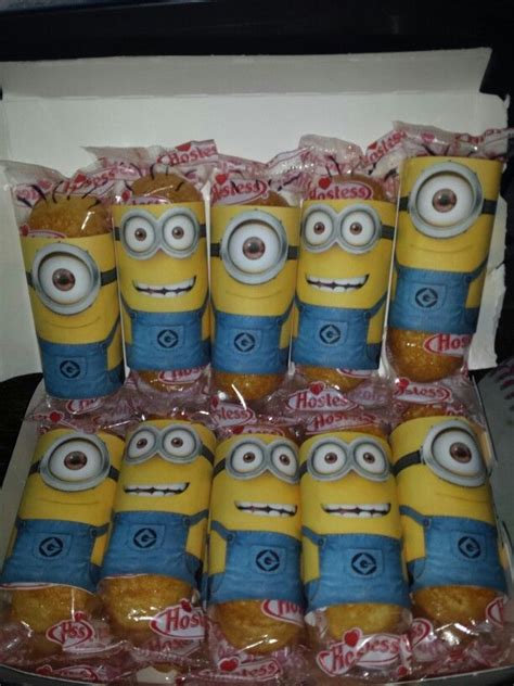 You Are One In A Minion Minion Twinkies Minion Birthday Party