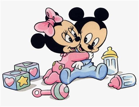 Baby Minnie Baby Mickey Riscos Artesanato Mickey And Minnie Mouse