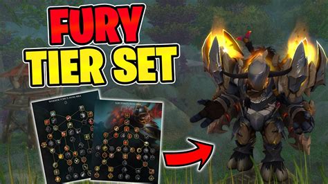 First Look Fury Warrior Tier Set Bonus Builds Rotation Wow