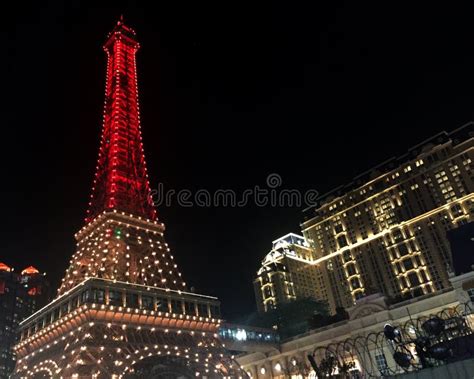 2019 Macau China Paris Luxury Resort Eiffel Tower The Parisian Macao