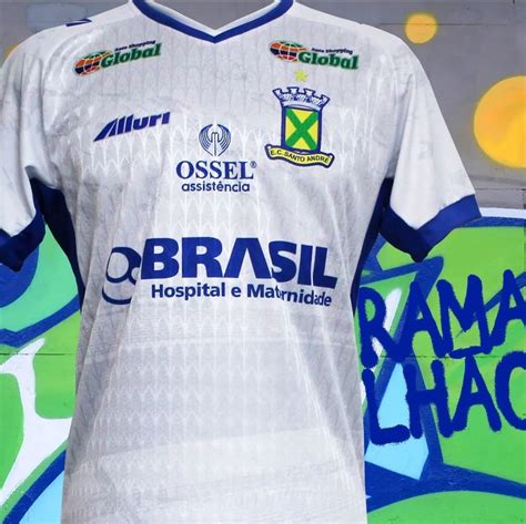 Novas Camisas Do Santo Andr Alluri Mantos Do Futebol