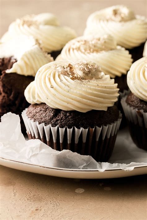 Chocolate Cupcakes With Vanilla Buttercream Recipe Baran Bakery