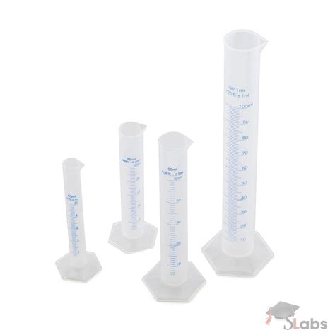 Measuring Cylinder Polypropylene Hexagonal Base Scholars Labs