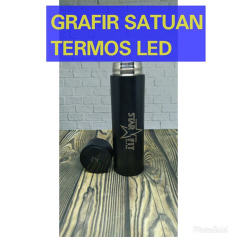 Jual Custom Grafir Termos Tumblr Life Sakura Suhu Led Ml